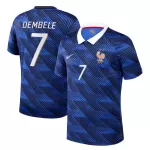 Frankrig O. Dembele 7 Fodboldtrøje Herre Hjemmebane VM 2026