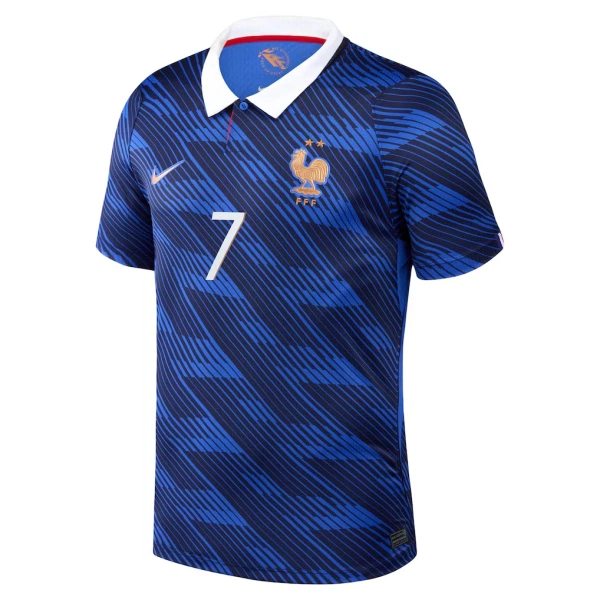 Frankrig O. Dembele 7 Fodboldtrøje Herre Hjemmebane VM 2026