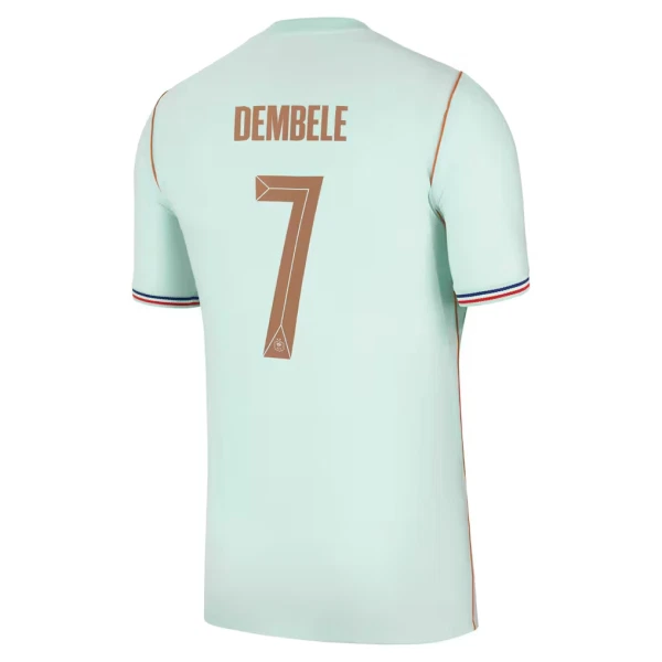 Frankrig O. Dembele 7 Fodboldtrøje Herre Udebane VM 2026