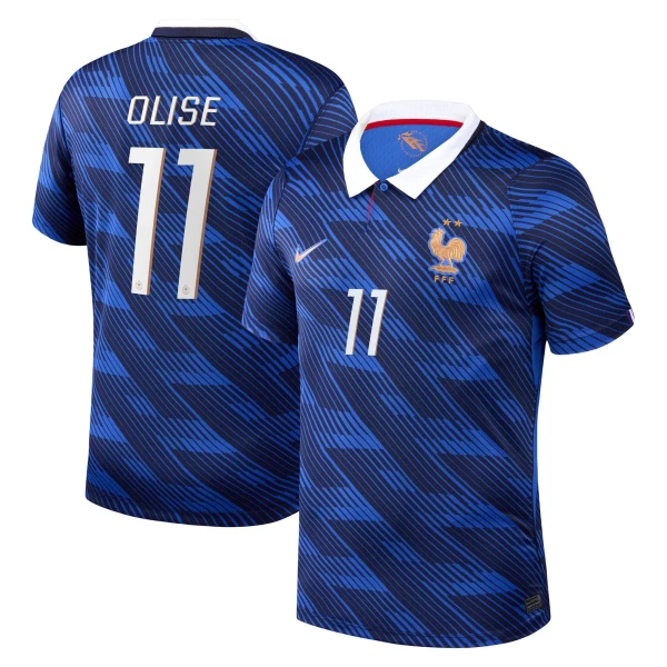 Frankrig Olise 11 Fodboldtrøje Herre Hjemmebane VM 2026