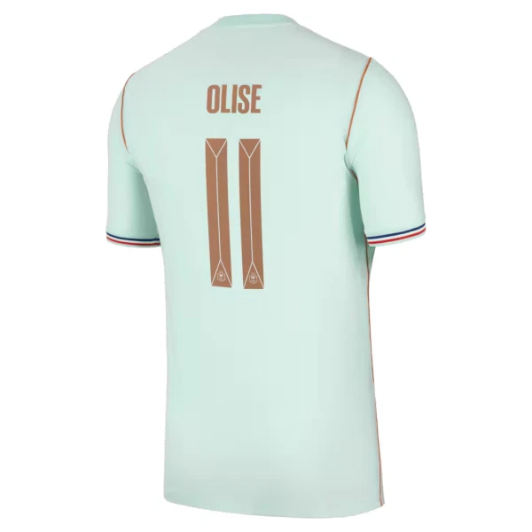 Frankrig Olise 11 Fodboldtrøje Herre Udebane VM 2026
