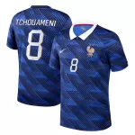 Frankrig Tchouaméni 8 Fodboldtrøje Herre Hjemmebane VM 2026