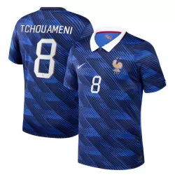 Frankrig Tchouaméni 8 Fodboldtrøje Herre Hjemmebane VM 2026