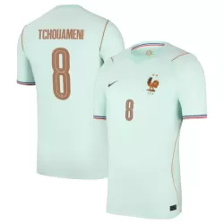Frankrig Tchouaméni 8 Fodboldtrøje Herre Udebane VM 2026