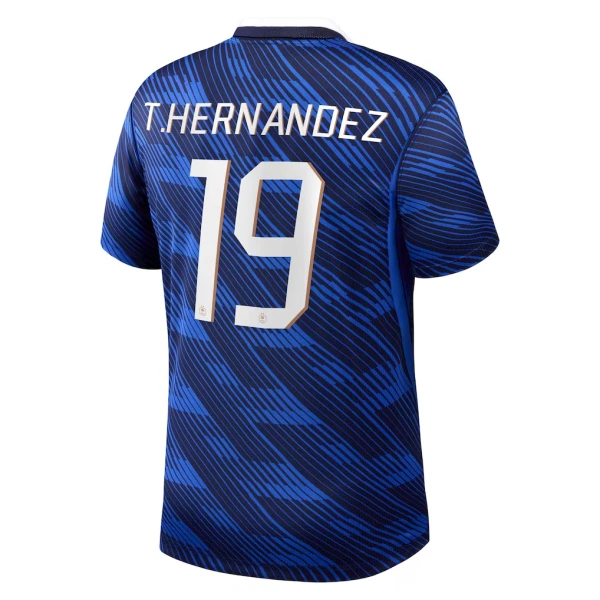 Frankrig Theo Hernandez 19 Fodboldtrøje Herre Hjemmebane VM 2026