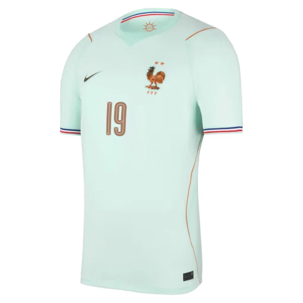 Frankrig Theo Hernandez 19 Fodboldtrøje Herre Udebane VM 2026