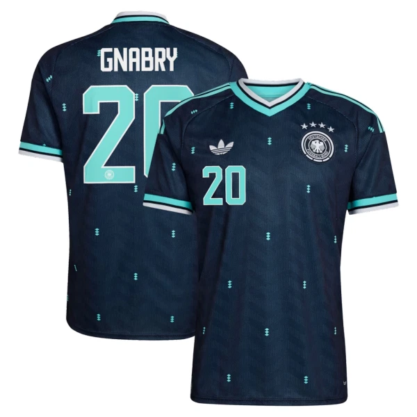 Tyskland Gnabry 20 Fodboldtrøje Herre Udebane VM 2026 Tyskland Gnabry 20 Fodboldtrøje Herre Udebane VM 2026