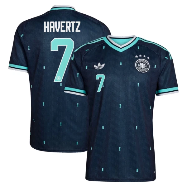 Tyskland Havertz 7 Fodboldtrøje Herre Udebane VM 2026 Tyskland Havertz 7 Fodboldtrøje Herre Udebane VM 2026