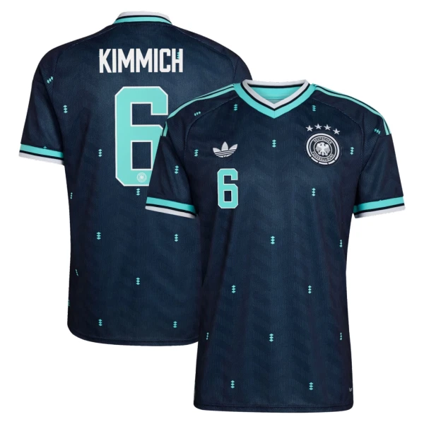 Tyskland Kimmich 6 Fodboldtrøje Herre Udebane VM 2026 Tyskland Kimmich 6 Fodboldtrøje Herre Udebane VM 2026