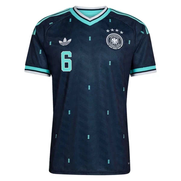 Tyskland Kimmich 6 Fodboldtrøje Herre Udebane VM 2026