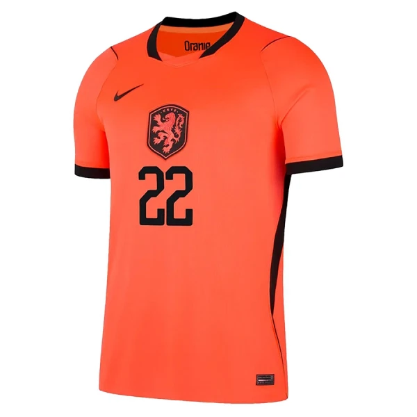 Holland Dumfries 22 Fodboldtrøje Herre Hjemmebane VM 2026