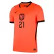 Holland Frenkie de Jong 21 Fodboldtrøje Herre Hjemmebane VM 2026