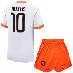 Holland Memphis 10 Fodboldtrøje Børn Udebane VM 2026
