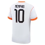 Holland Memphis 10 Fodboldtrøje Herre Udebane VM 2026