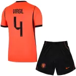 Holland Virgil 4 Fodboldtrøje Børn Hjemmebane VM 2026