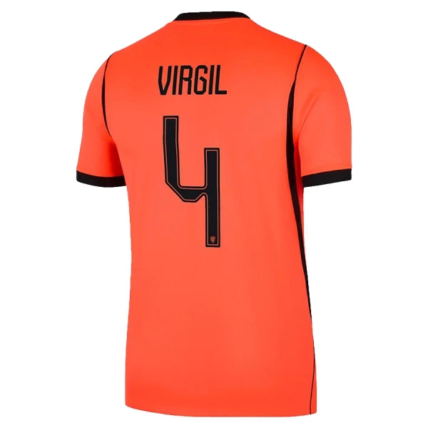 Holland Virgil 4 Fodboldtrøje Børn Hjemmebane VM 2026