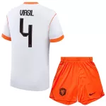 Holland Virgil 4 Fodboldtrøje Børn Udebane VM 2026