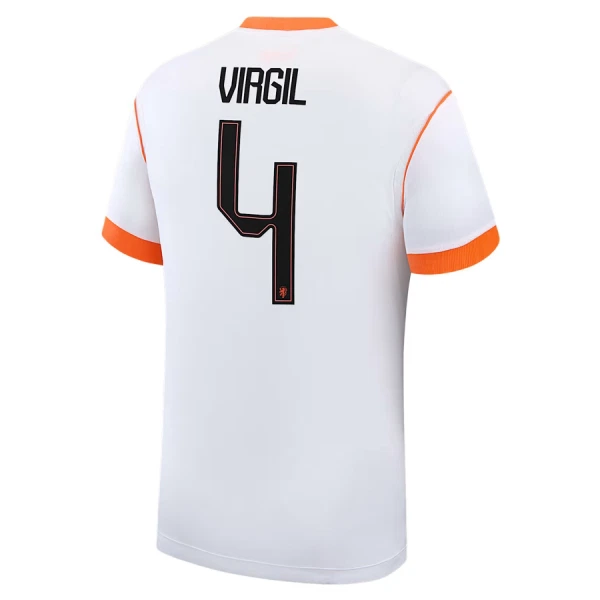 Holland Virgil 4 Fodboldtrøje Børn Udebane VM 2026