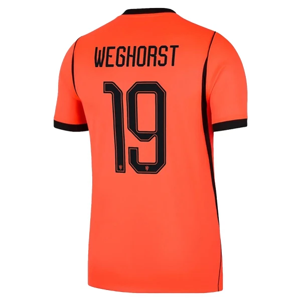 Holland Weghorst 19 Fodboldtrøje Herre Hjemmebane VM 2026