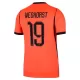 Holland Weghorst 19 Fodboldtrøje Herre Hjemmebane VM 2026