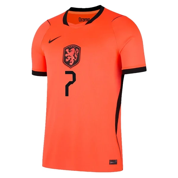 Holland Xavi 7 Fodboldtrøje Herre Hjemmebane VM 2026