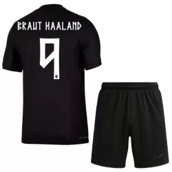 Norge Haaland 9 Fodboldtrøje Børn Udebane VM 2026