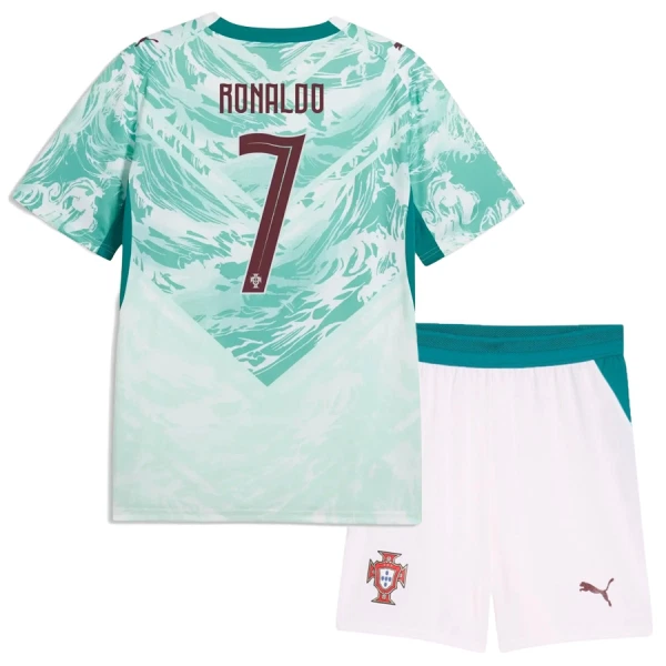 Portugal Ronaldo 7 Fodboldtrøje Børn Udebane VM 2026