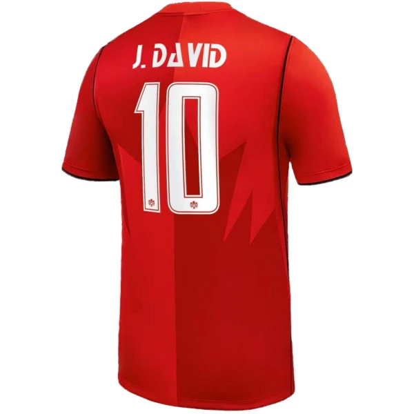 Canada J. David 10 Fodboldtrøje Herre Hjemmebane VM 2026