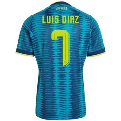 Colombia Luis Díaz 7 Fodboldtrøje Herre Udebane VM 2026