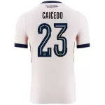 Ecuador Caicedo 23 Fodboldtrøje Herre Tredje VM 2026
