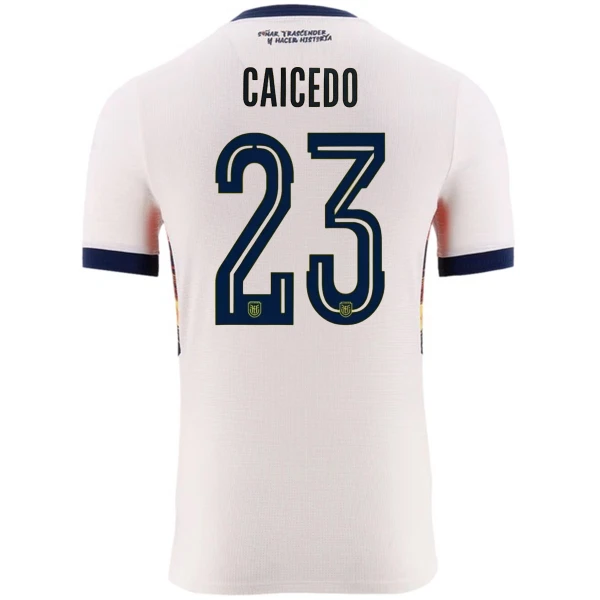 Ecuador Caicedo 23 Fodboldtrøje Herre Tredje VM 2026 Ecuador Caicedo 23 Fodboldtrøje Herre Tredje VM 2026