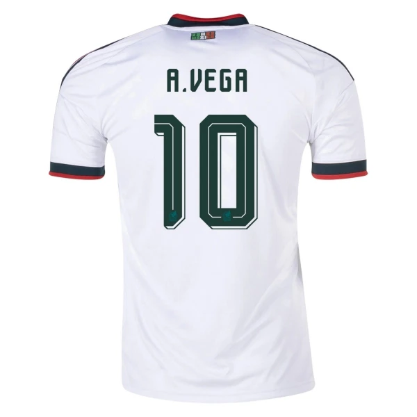 Mexico A. Vega 10 Fodboldtrøje Herre Udebane VM 2026