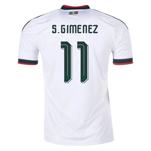 Mexico S.Gimenez 11 Fodboldtrøje Herre Udebane VM 2026 Mexico S.Gimenez 11 Fodboldtrøje Herre Udebane VM 2026