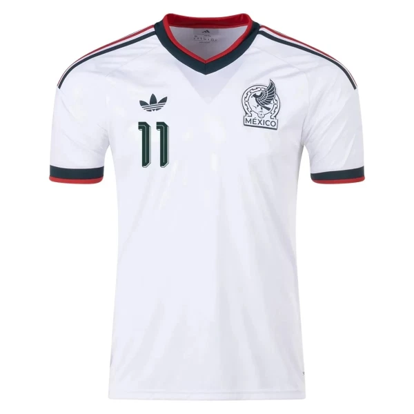Mexico S.Gimenez 11 Fodboldtrøje Herre Udebane VM 2026