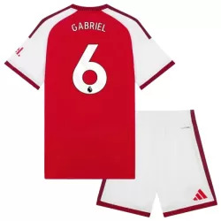 Arsenal Gabriel 6 Fodboldtrøje Børn Hjemmebane 26/27