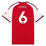 Arsenal Gabriel 6 Fodboldtrøje Herre Hjemmebane 26/27