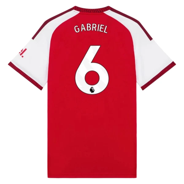 Arsenal Gabriel 6 Fodboldtrøje Herre Hjemmebane 26/27