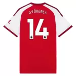 Arsenal Gyokeres 14 Fodboldtrøje Herre Hjemmebane 26/27