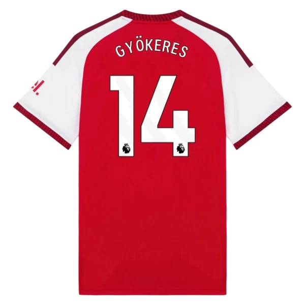 Arsenal Gyokeres 14 Fodboldtrøje Herre Hjemmebane 26/27