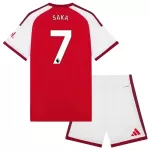 Arsenal Saka 7 Fodboldtrøje Børn Hjemmebane 26/27