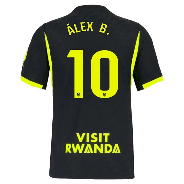Atlético Madrid Alex B. 10 Fodboldtrøje Herre Udebane 26/27