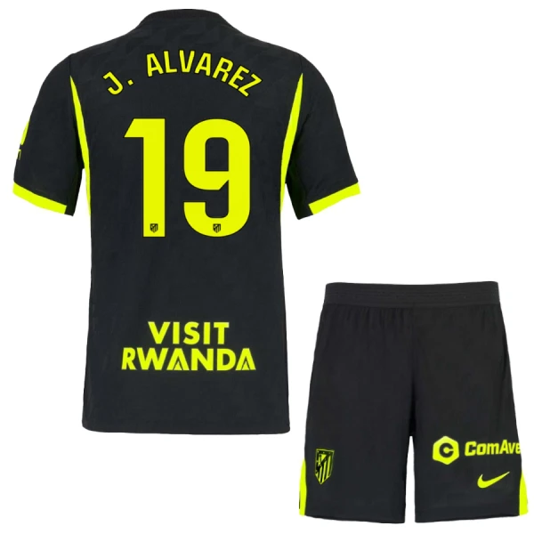 Atlético Madrid J. Alvarez 19 Fodboldtrøje Børn Udebane 26/27
