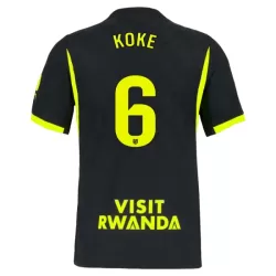 Atlético Madrid Koke 6 Fodboldtrøje Herre Udebane 26/27
