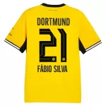 Borussia Dortmund Fabio Silva 21 Fodboldtrøje Herre Hjemmebane 26/27