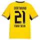 Borussia Dortmund Fabio Silva 21 Fodboldtrøje Herre Hjemmebane 26/27