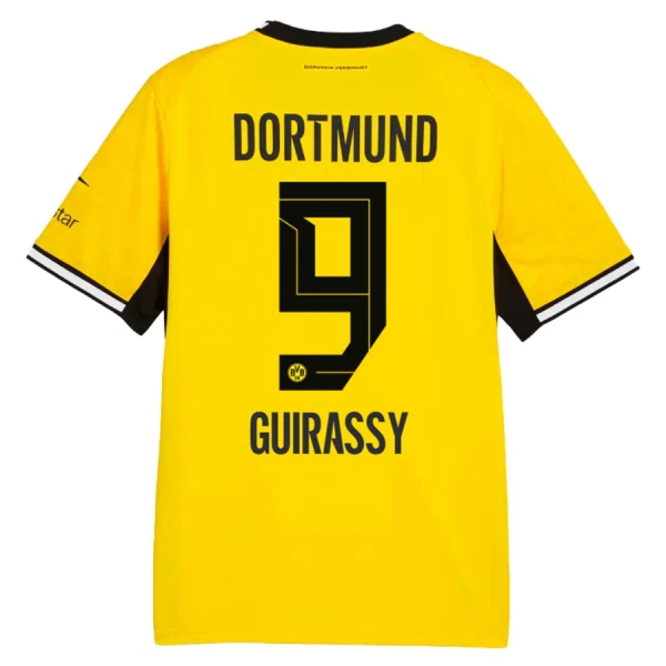 Borussia Dortmund Guirassy 9 Fodboldtrøje Herre Hjemmebane 26/27