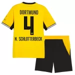 Borussia Dortmund N. Schlotterbeck 4 Fodboldtrøje Børn Hjemmebane 26/27