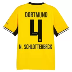 Borussia Dortmund N. Schlotterbeck 4 Fodboldtrøje Herre Hjemmebane 26/27