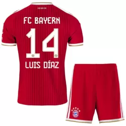 FC Bayern München Luis Díaz 14 Fodboldtrøje Børn Hjemmebane 26/27