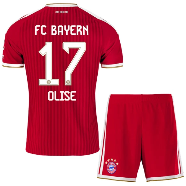FC Bayern München Olise 17 Fodboldtrøje Børn Hjemmebane 26/27